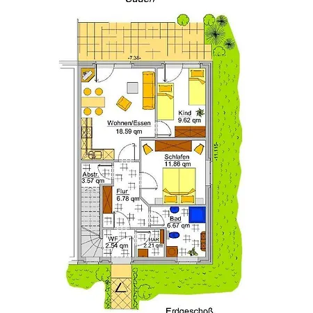 Apartmán Ostseetraum Ostseebad Kühlungsborn